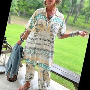 Jaded Gypsy Paint the Town Balloon Overalls